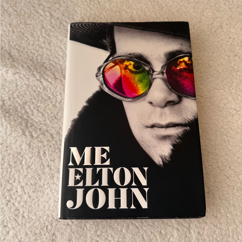 Me Elton John hardcover book